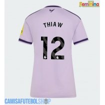 Camisa de time de futebol Newcastle United Malick Thiaw #12 Replicas 3º Equipamento Feminina 2026-27 Manga Curta